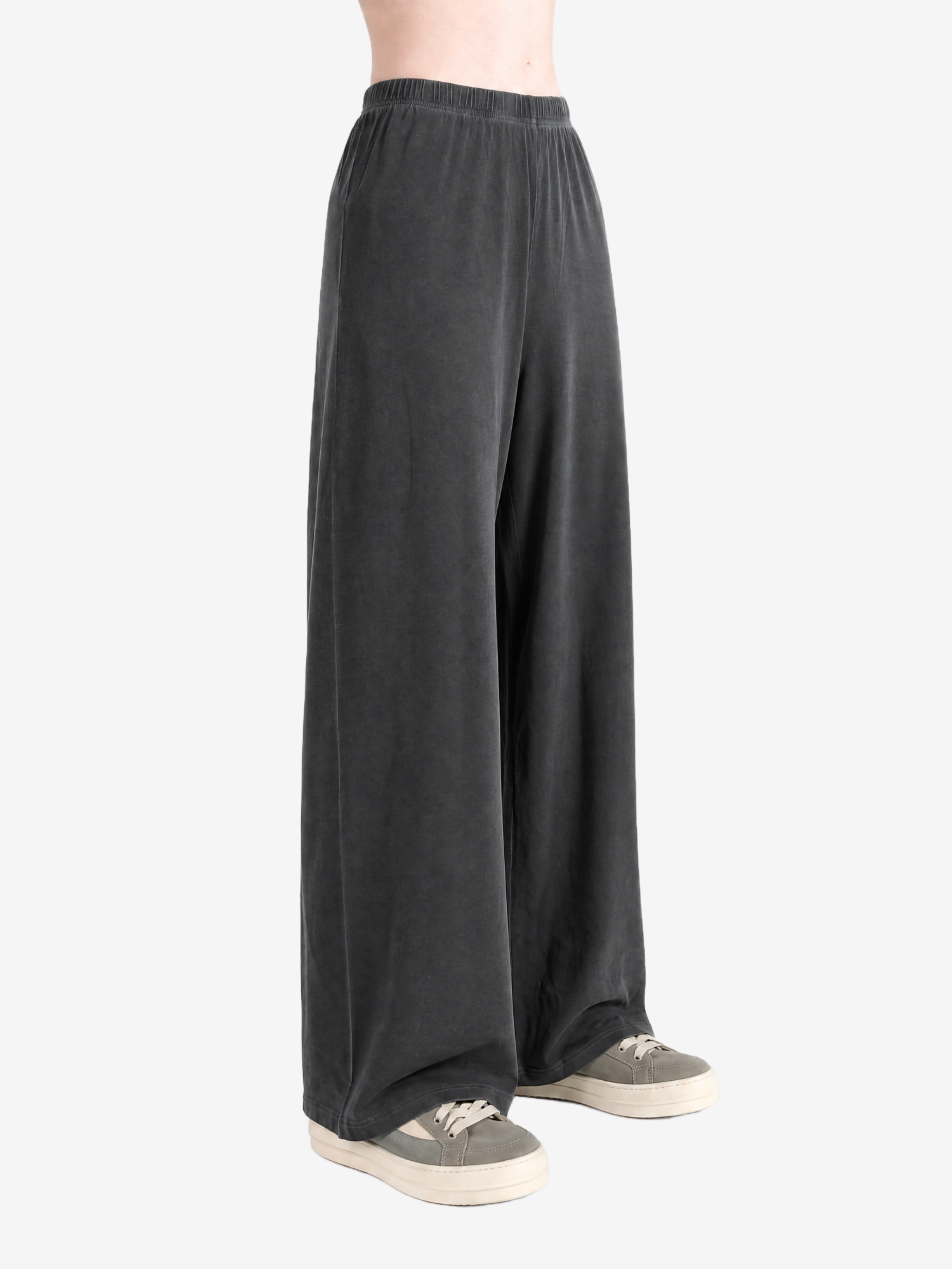 Black pants, full body view