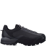 Black sneakers, front view