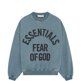 Blue sweatshirt,front view