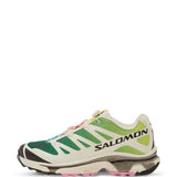 Green shoes, side view
