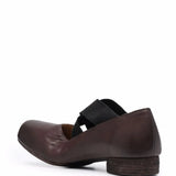 Brown shoes, side view