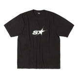 Black t-shirt, front view