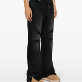 Black jeans, full body view