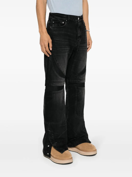Black jeans, full body view