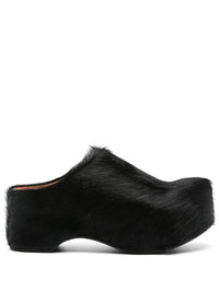 MARNI - Women Hair Calfskin Chunky Clog Sabot