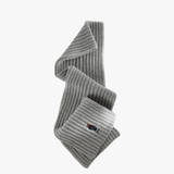 Grey scarf, front view