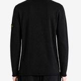 Black hoodie, full body view