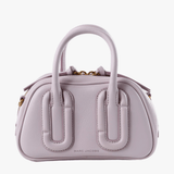 Purple bag, front view