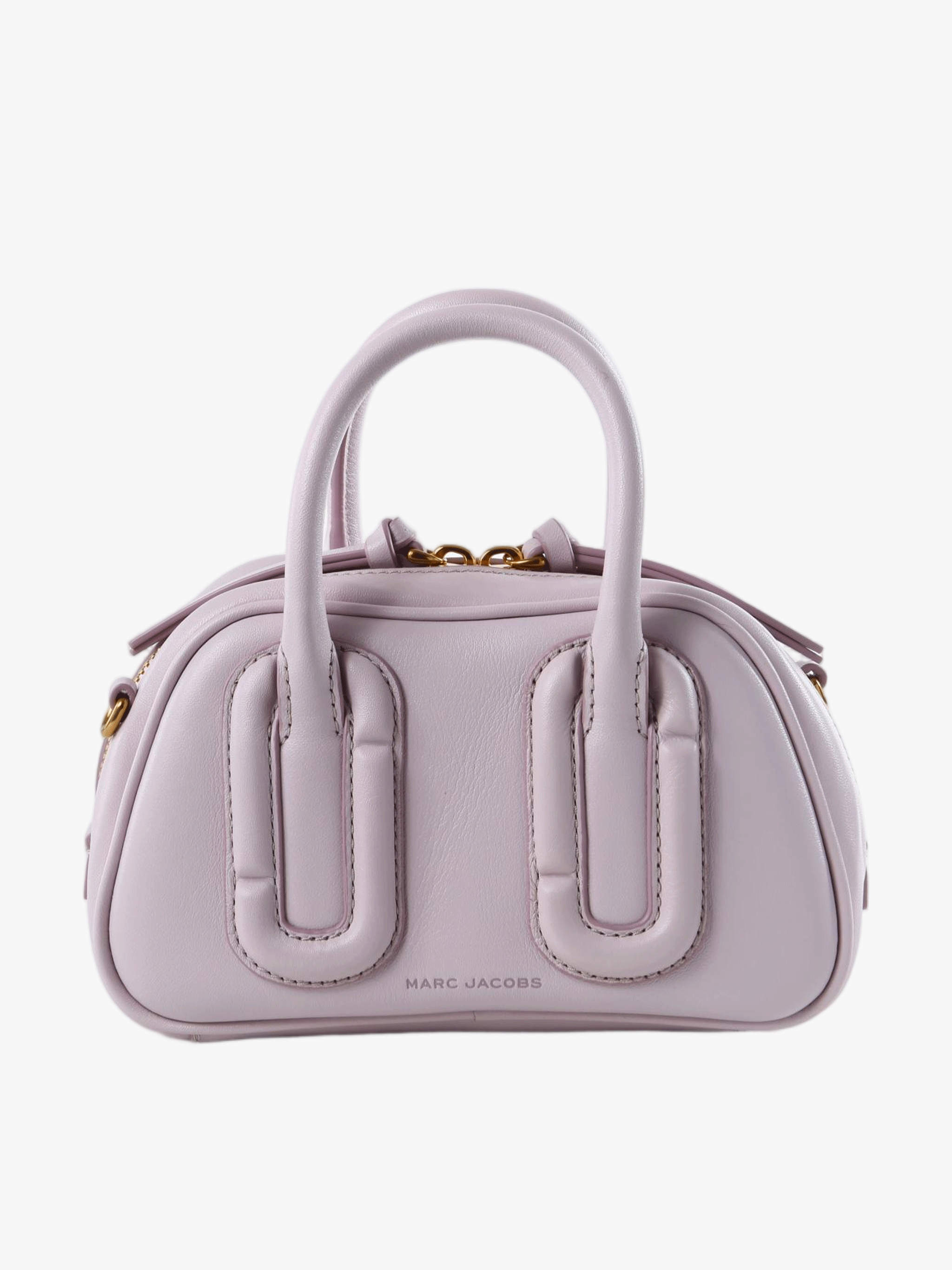 Purple bag, front view