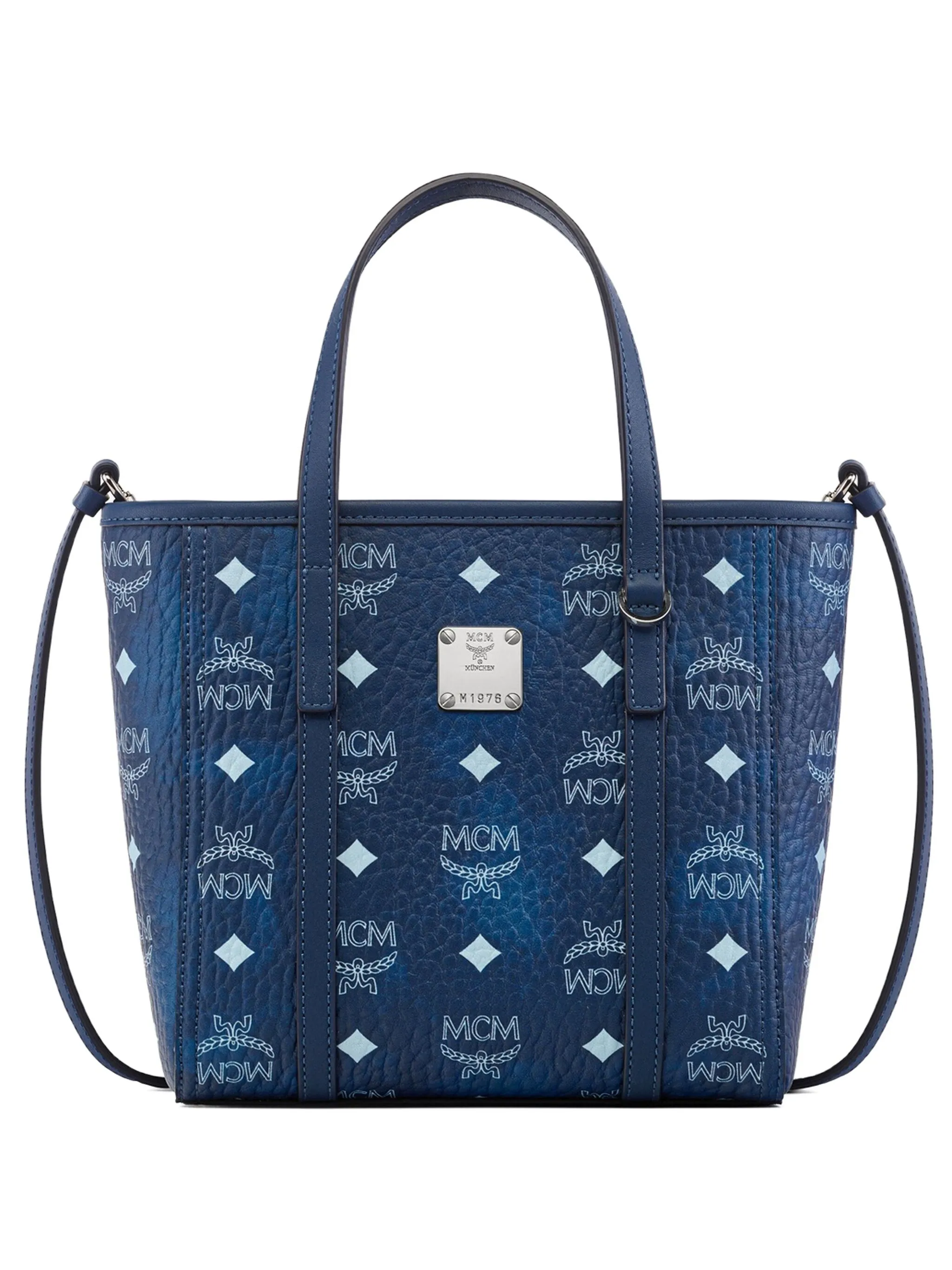 Blue bag, front view
