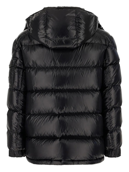 Black jacket, back view