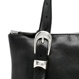 Close up of Black bag, showing detail