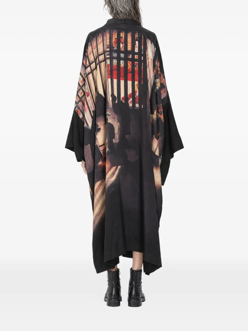 Black knitwear, front view