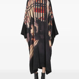 Black knitwear, front view