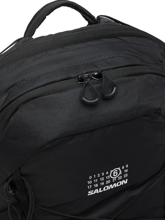 Close up of Black bag, showing detail