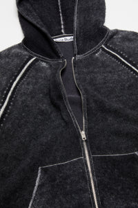 ACNE STUDIOS - Men Hooded Zippered Sweatshirt