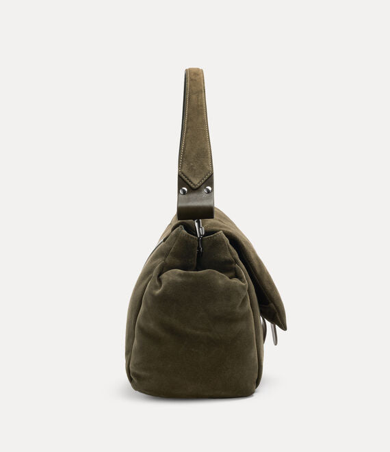 Green bag, side view