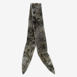 Grey scarf, front view