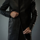 RORKE BADER - Men Terminal Leather Coat