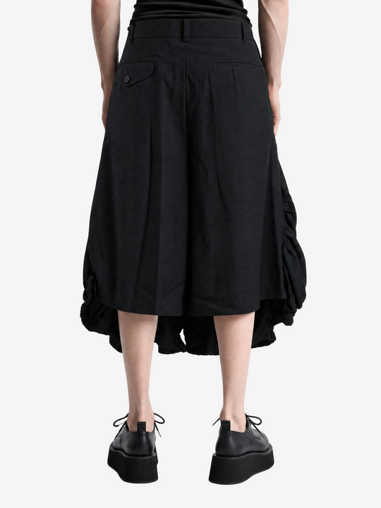 Black pants, full body view
