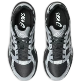 Grey sneakers, top view