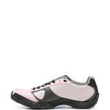 Pink shoes, front view
