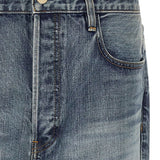 Blue jeans,front view