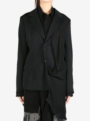 Y'S - Women O-Left Doubled Jacket