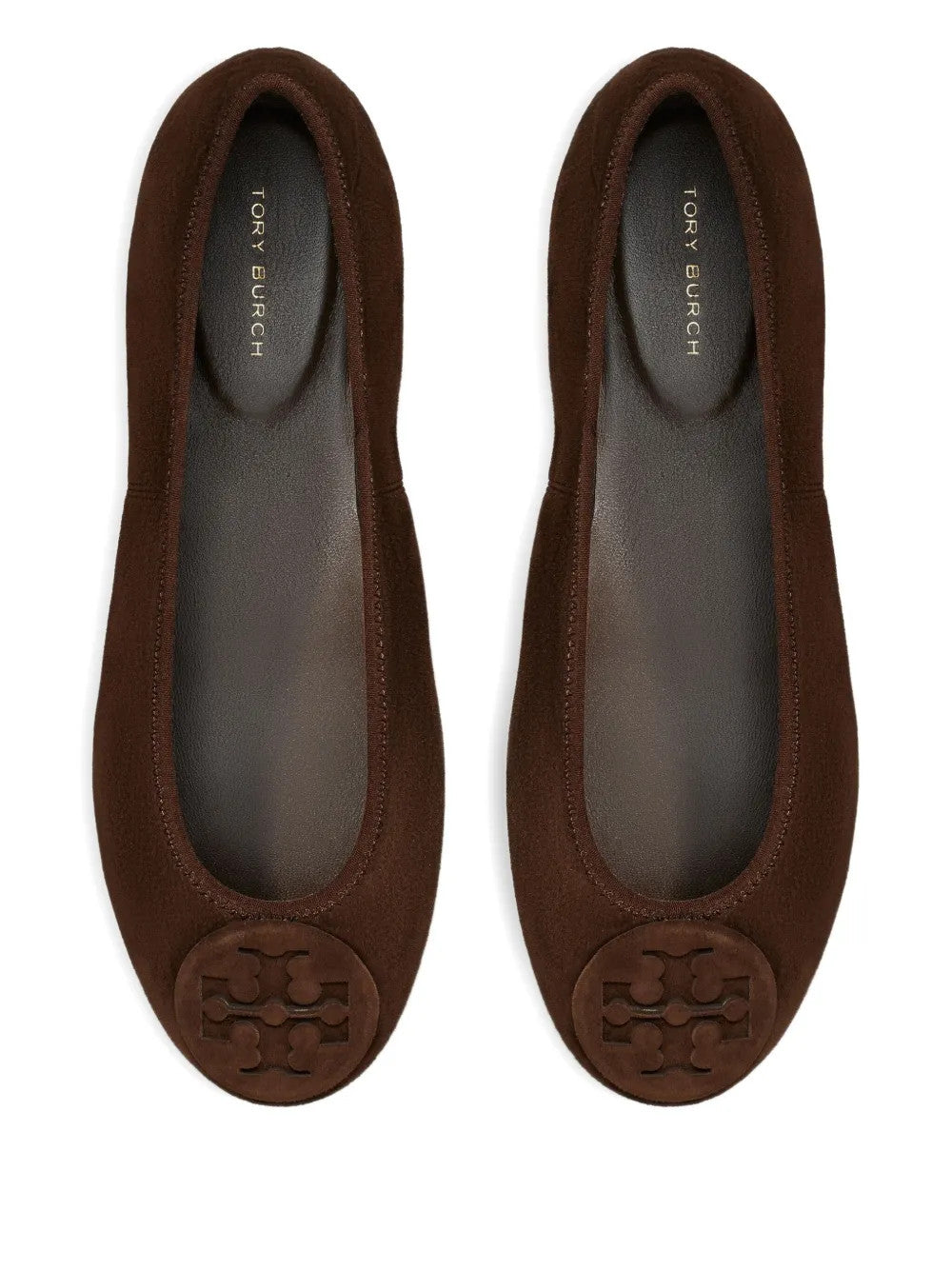 Brown shoes, front view