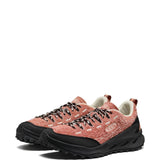 Orange sneakers, side view