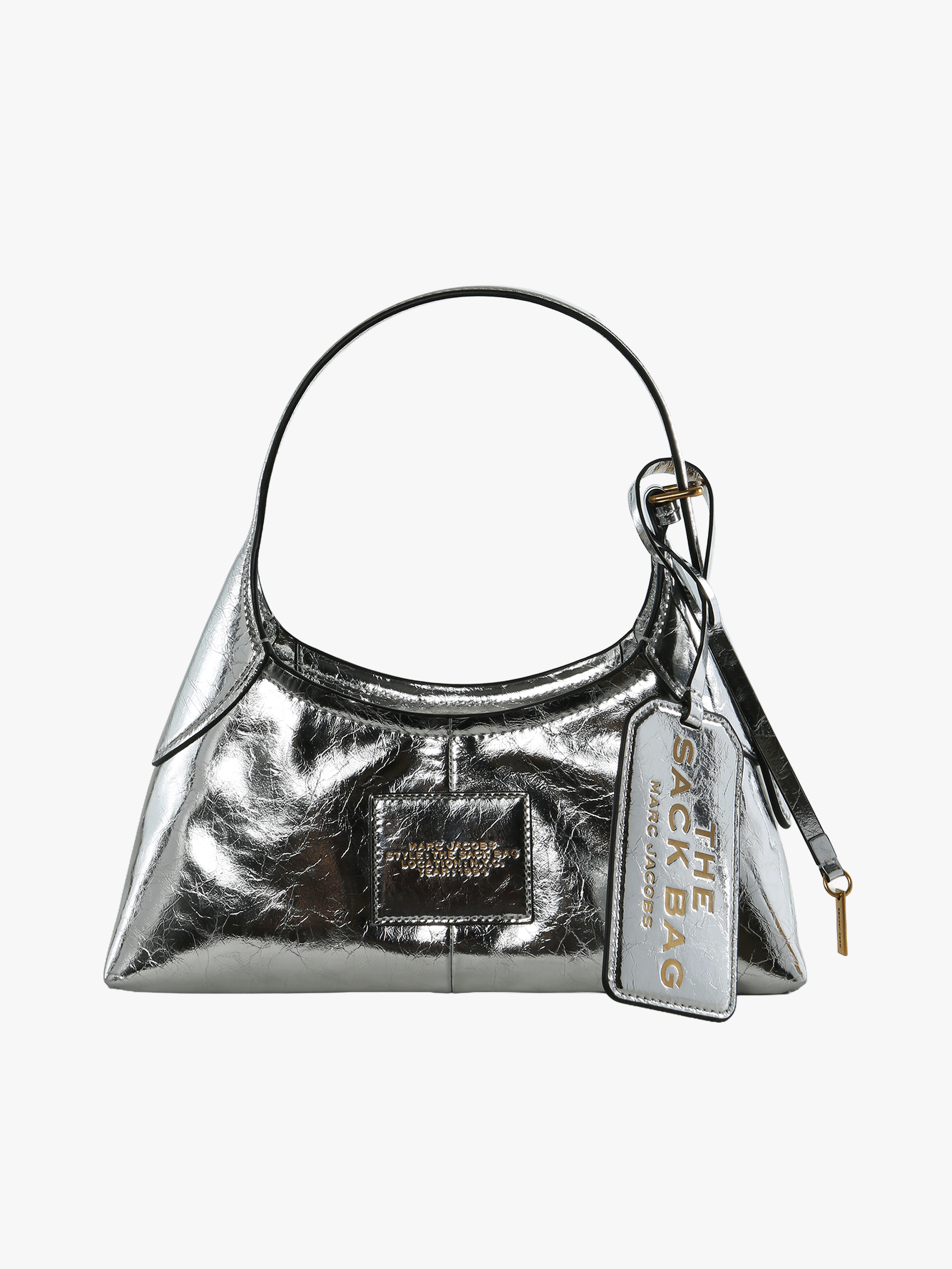 Grey bag, front view