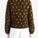 Brown jacket, full body view