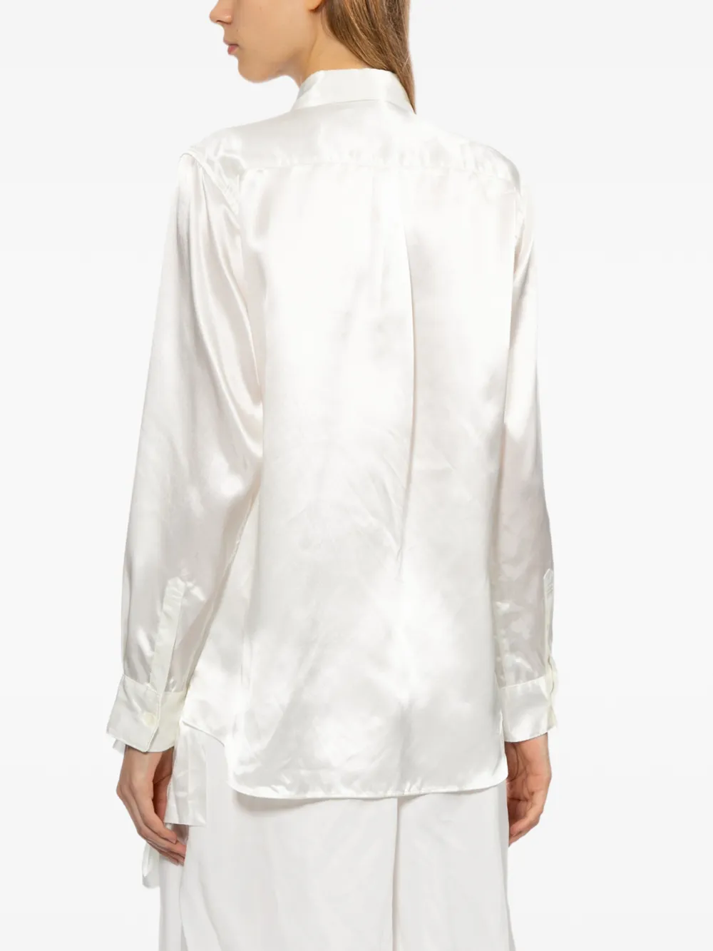 White shirt, full body view