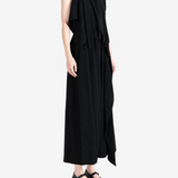 Black dress, full body view
