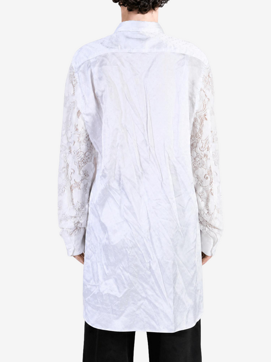 White shirt, full body view