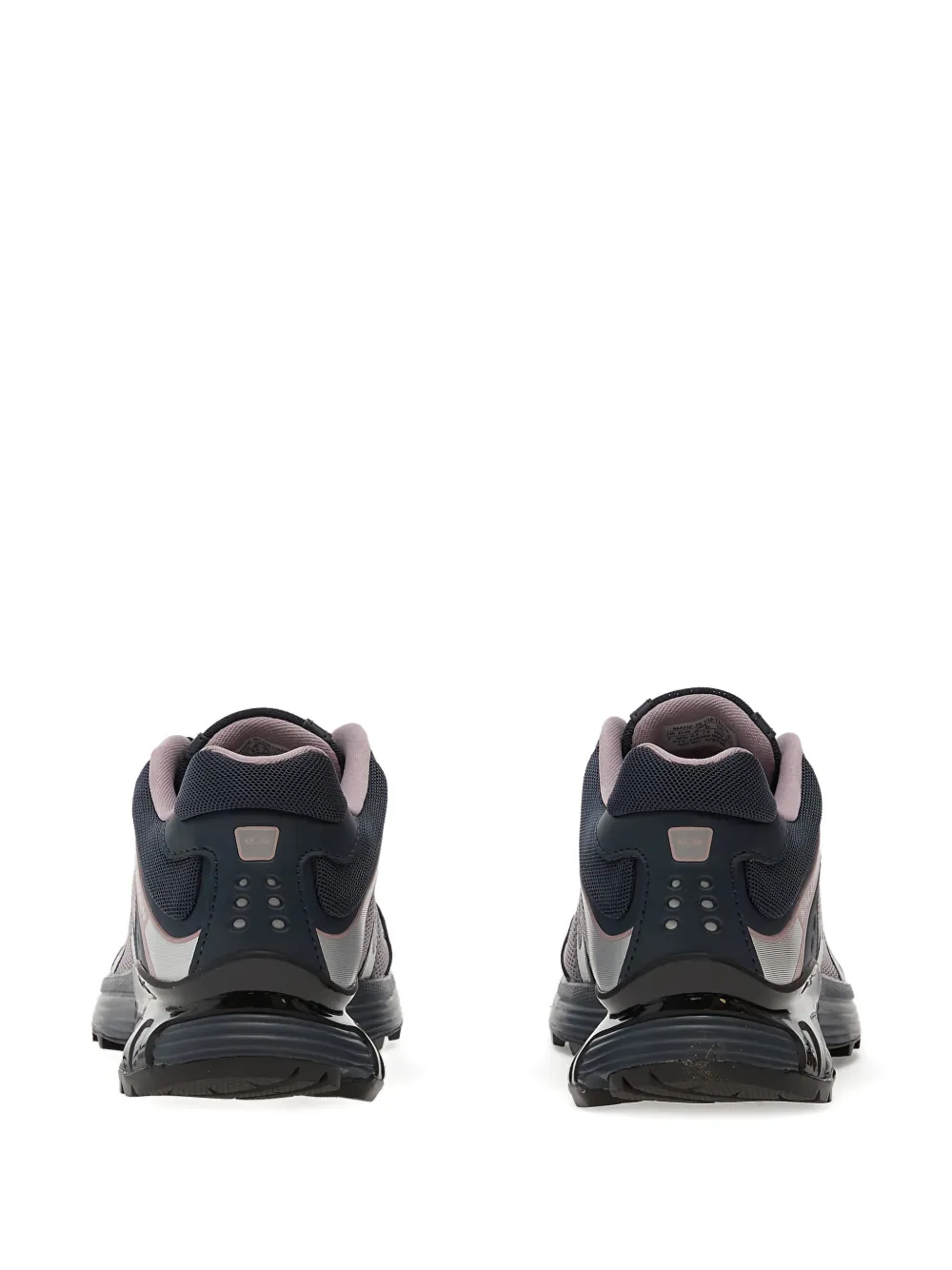 Black sneakers, back view