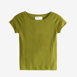 Green t-shirt, front view