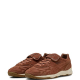 Brown shoes, side view