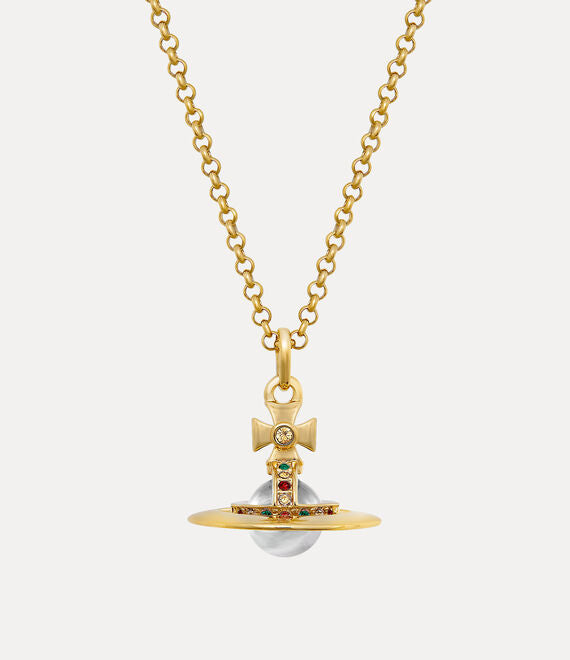 Yellow jewelry, front view