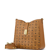 Tan bag, front view