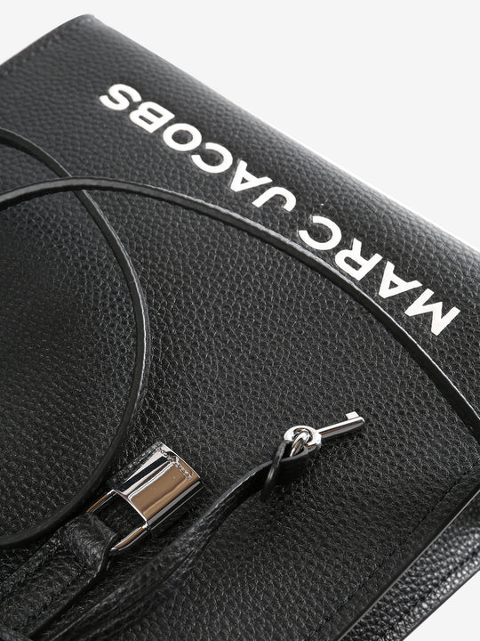 Close up of black bag,showing texture of the leather fabric