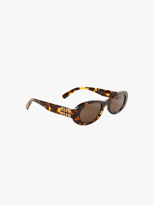 Brown sunglasses, side view