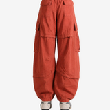 Orange pants, front view