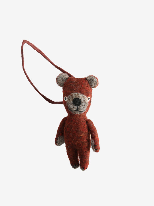 Red doll, front view