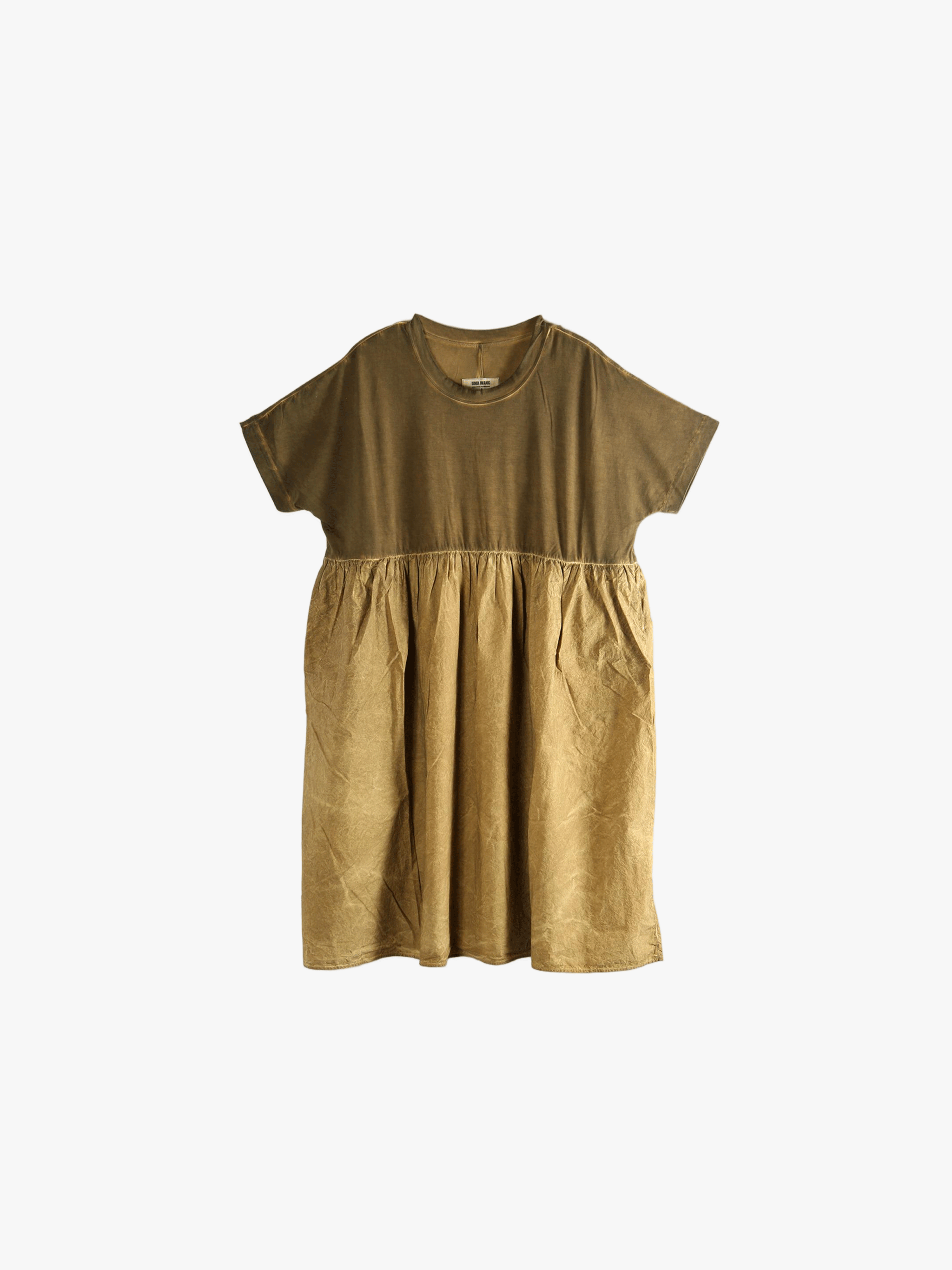 Brown dress, front view