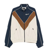 Navy jacket, front view