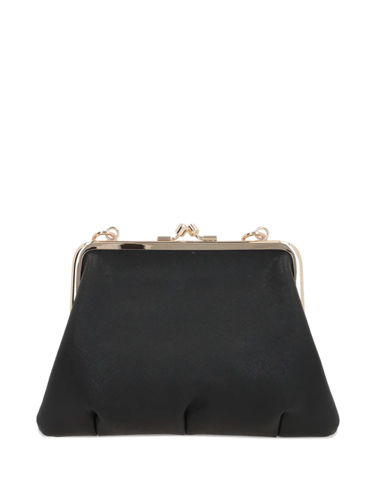 Black bag, back view