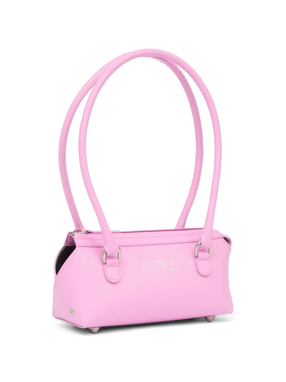 Pink bags, side view