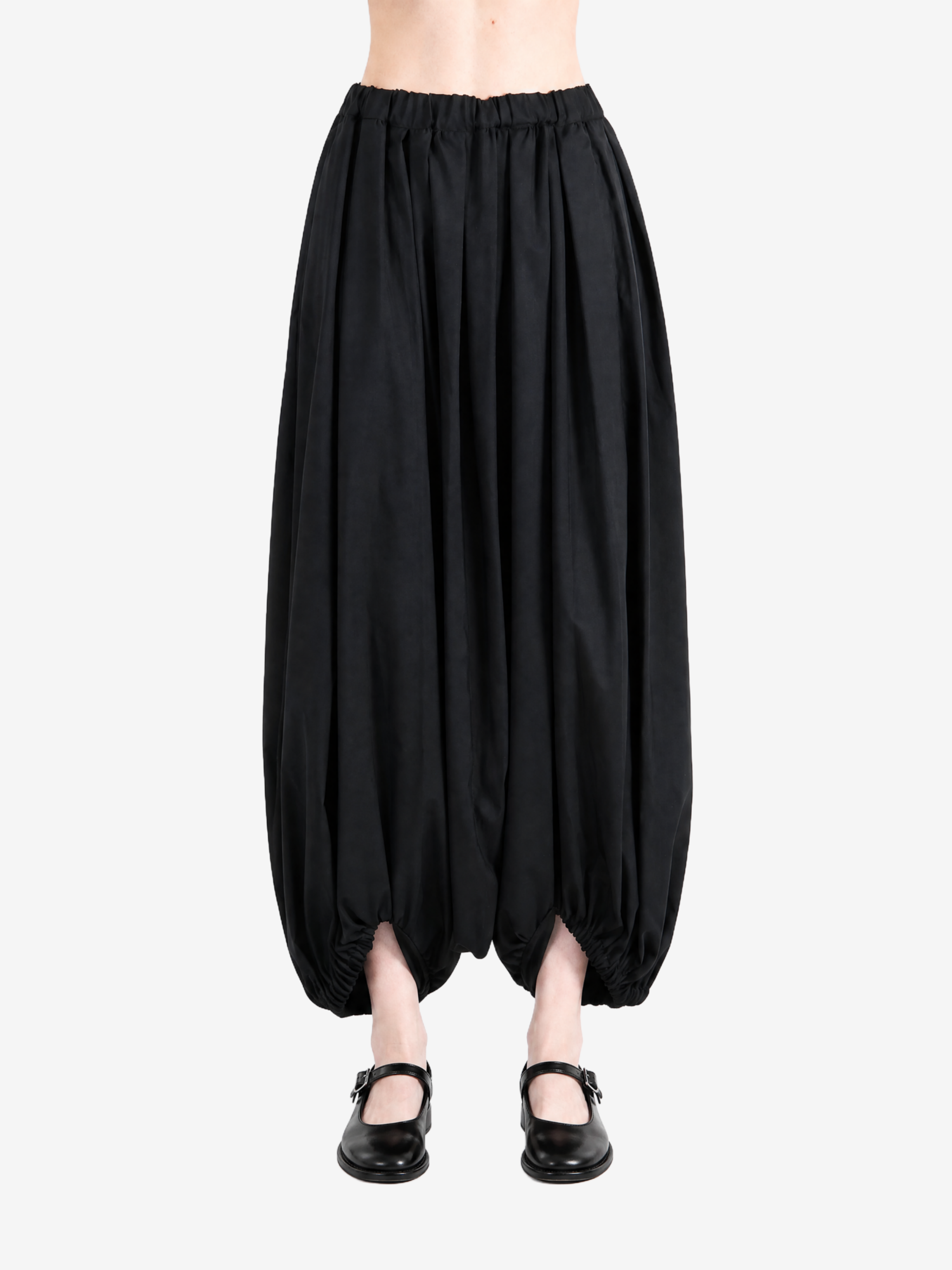 Black pants, full body view
