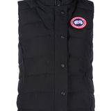 Black vest, front view